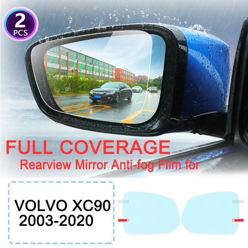 

DK Full Cover Anti Fog Film Rainproof Rearview Mirrors for VOLVO XC90 2003~2019 Car Stickers 2007 2009 2011 2015 2016 2017 2018