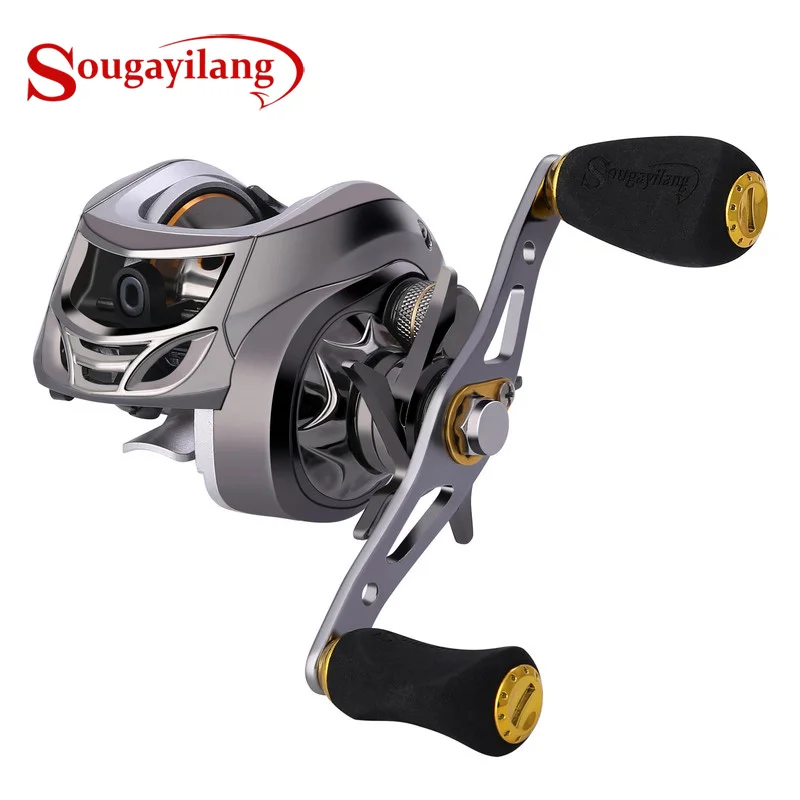 Катушка рыболовная Sougayilang супер легкая конструкция макс. тяговое усилие 5 кг 11 + 1 BB