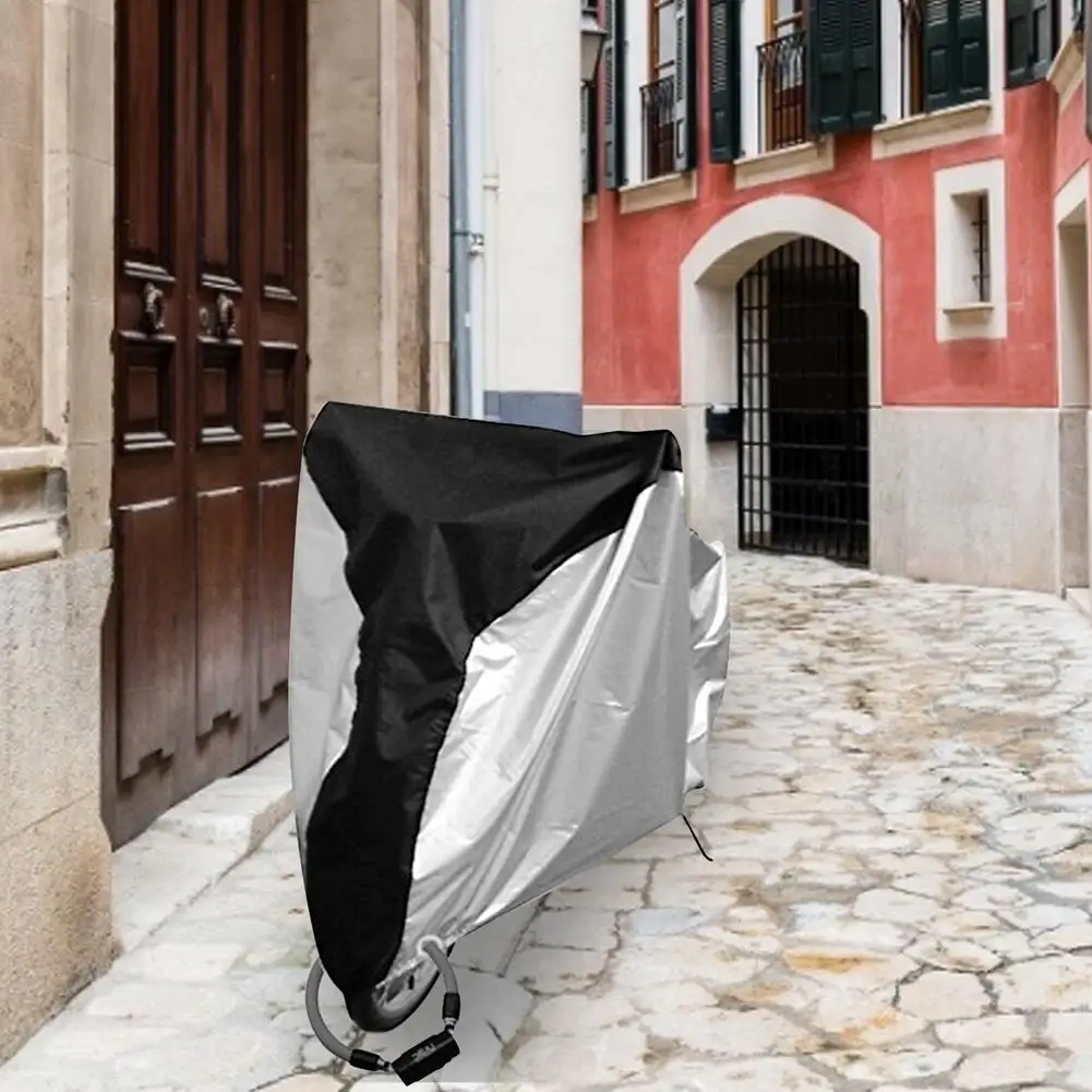 

NEW 190t Bike Cover Waterproof Dustproof Bike Cover With Lock Holes Bicycle Accessories Bicycle Protective Cover