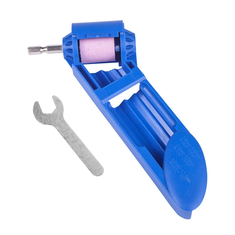 Grinding Wheel Sharpener Drill Bit Wear Resisting Corundum Portable Electric Titanium Auxiliary Tool New | Инструменты