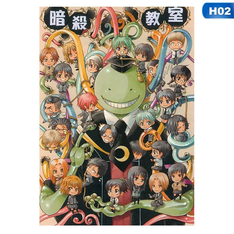 Аниме класс убийц корозенсей шиота Нагиса настенный свиток плакат настенные