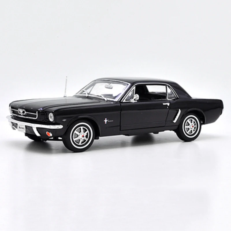 Новинка модель спортивного автомобиля WELLY 1:18 Ford 1964 Mustang COUPE литый под давлением