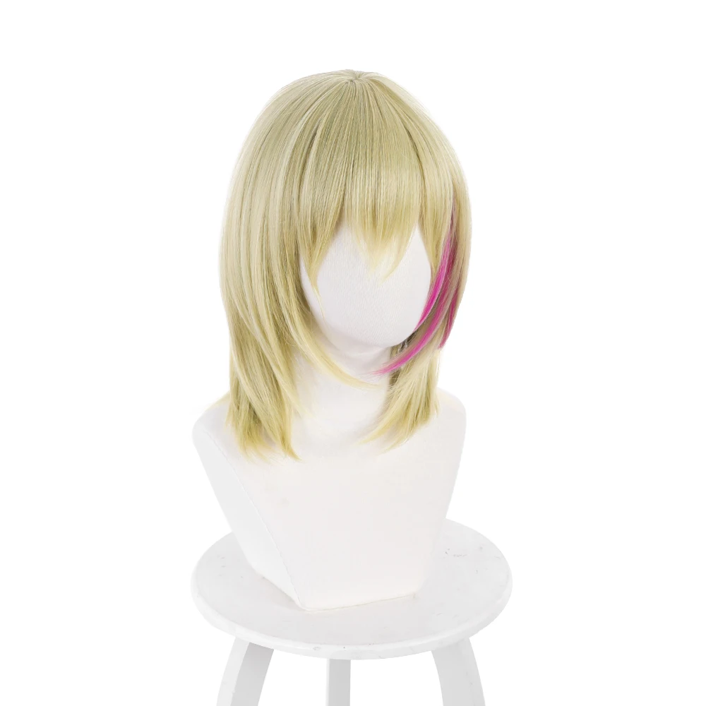 Парик для косплея Rika Kawai женщин с короткими волосами из синтетического
