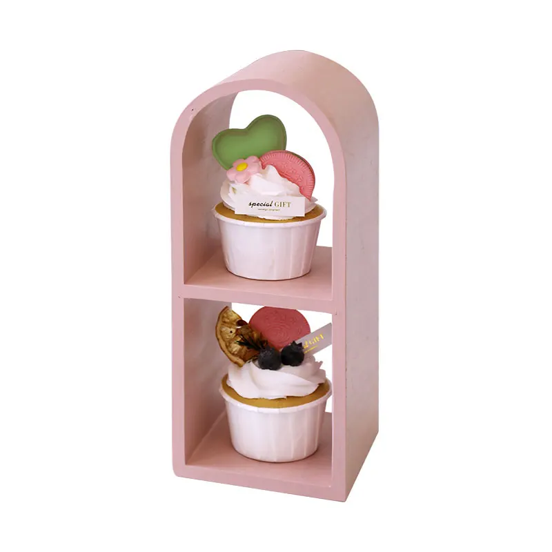 SWEETGO искусственные летние розовые кексы поддельные Oreo торт плесень светильник