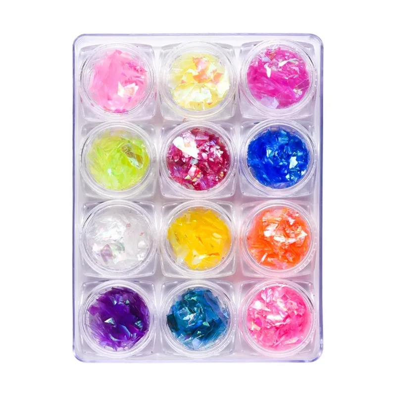 

2021 ins latest Japanese-Korean candy-style manicure sticker Japanese shell paper nail sticker decal nails accessories