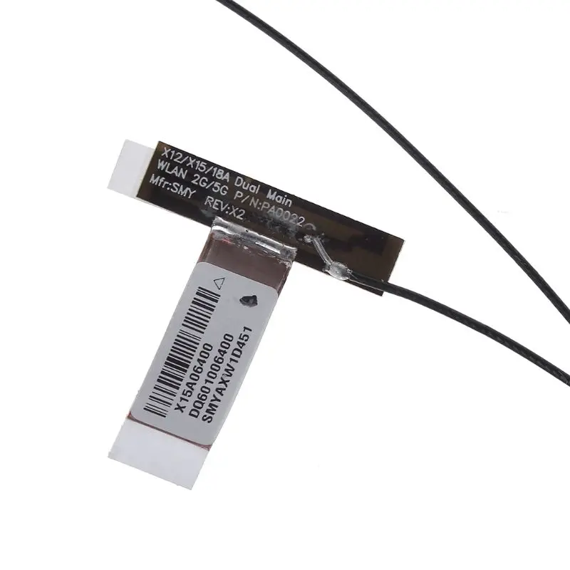 

2PCS/Set Wireless IPEX MHF4 Antenna WiFi Cable Dual Band Laptop Tablet for NGFF M.2