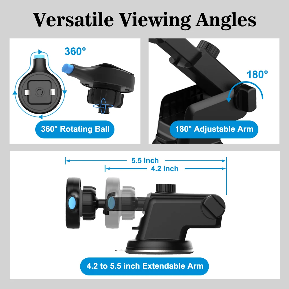 Лобовое стекло гравитационный присоска автомобильный держатель телефона для