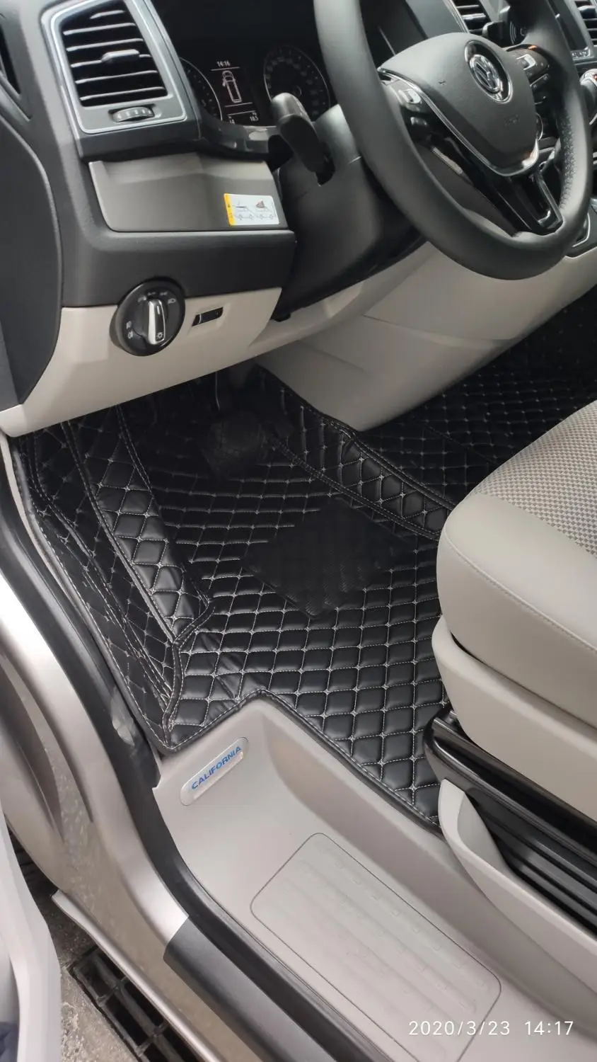 Автомобильные коврики на заказ для левого и правого руля Volkswagen Multivan Transporter T5 2019 2015