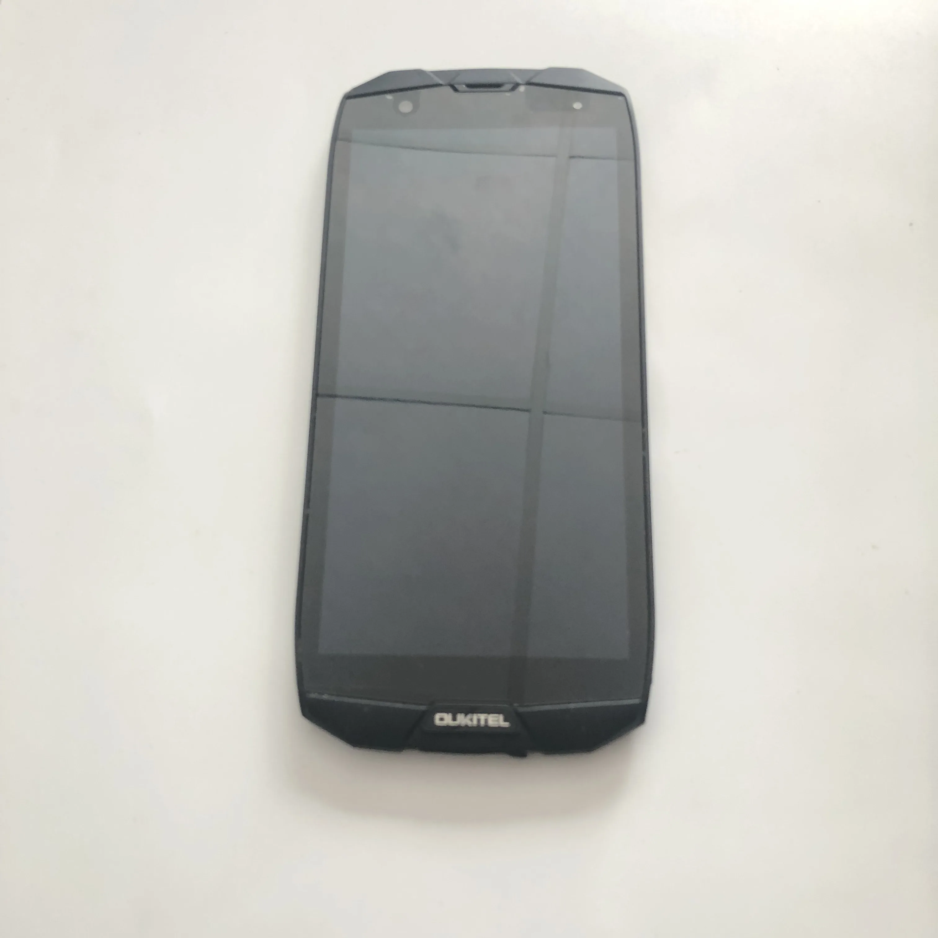 Б/у ЖК экран + сенсорный рамка для сотового телефона Oukitel WP5000 MTK Helio P25 5 7 дюйма