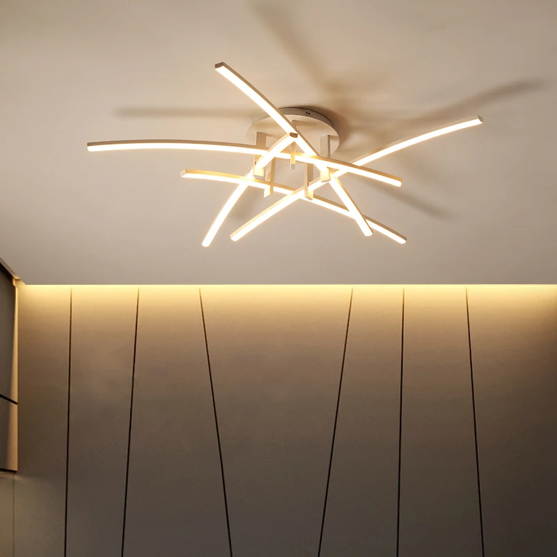 Светодиодный алюминиевый светильник chandeerrec люстра для гостиной спальни