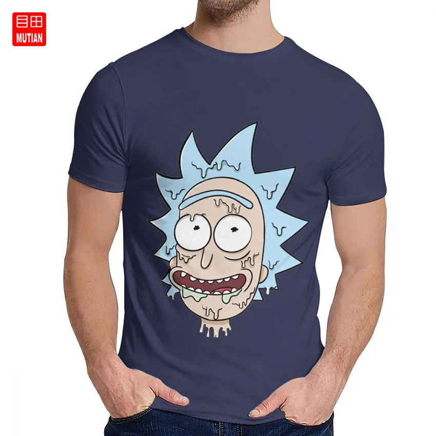 Новейшая футболка Рик Санчеса новая из 100% хлопка на заказ|Мужские футболки| |