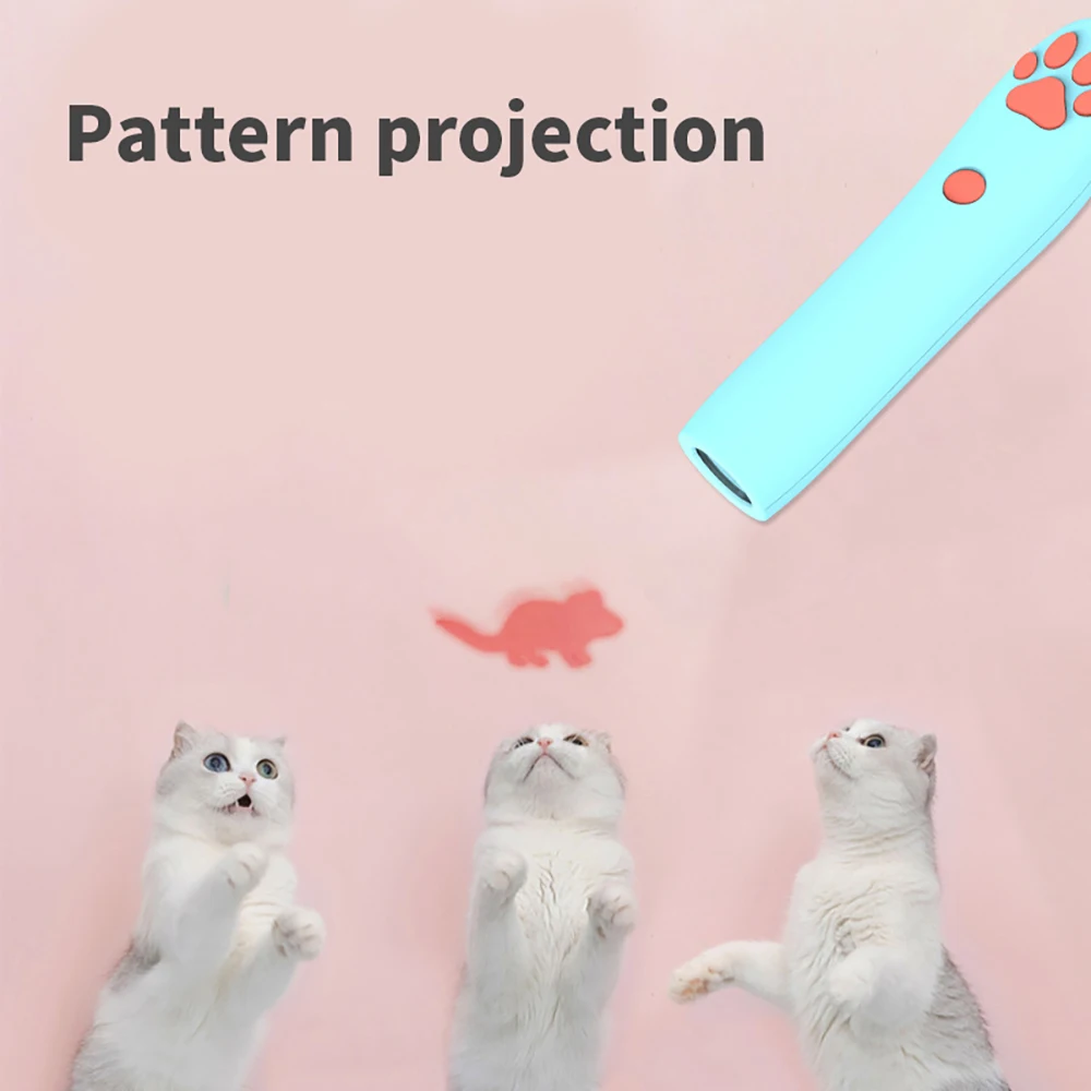 

Светодиодная забавная лазерная ручка для домашних животных, антирасточная проекционная ручка для кошек, интерактивные игрушки для выдающе...