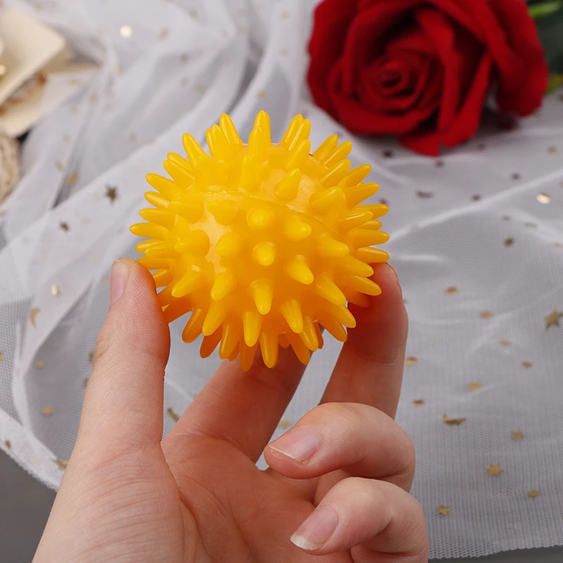 Всего тела колючие массажный шарик жесткий мячи для снятия стресса на 6 см Фитнес