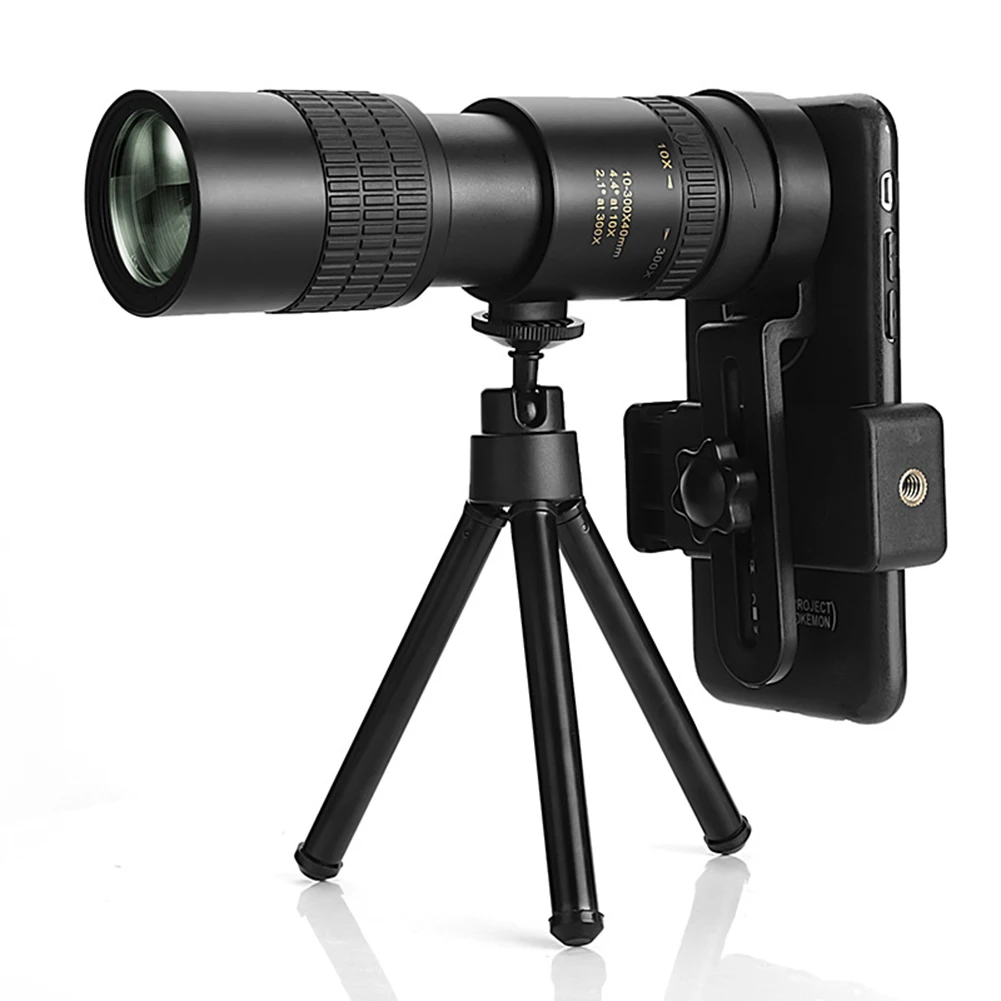 

Zoom Monocular Telescope Scope Long Range Telescope for Smartphone Military Spyglass Zoom HD for Camping Hunting
