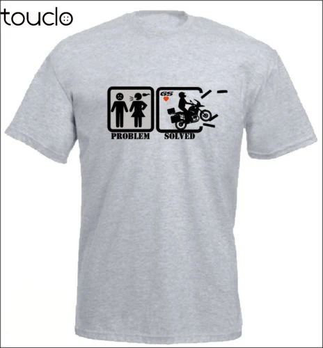 Мужские футболки модный грубый Топ футболка с круглым вырезом решим проблему