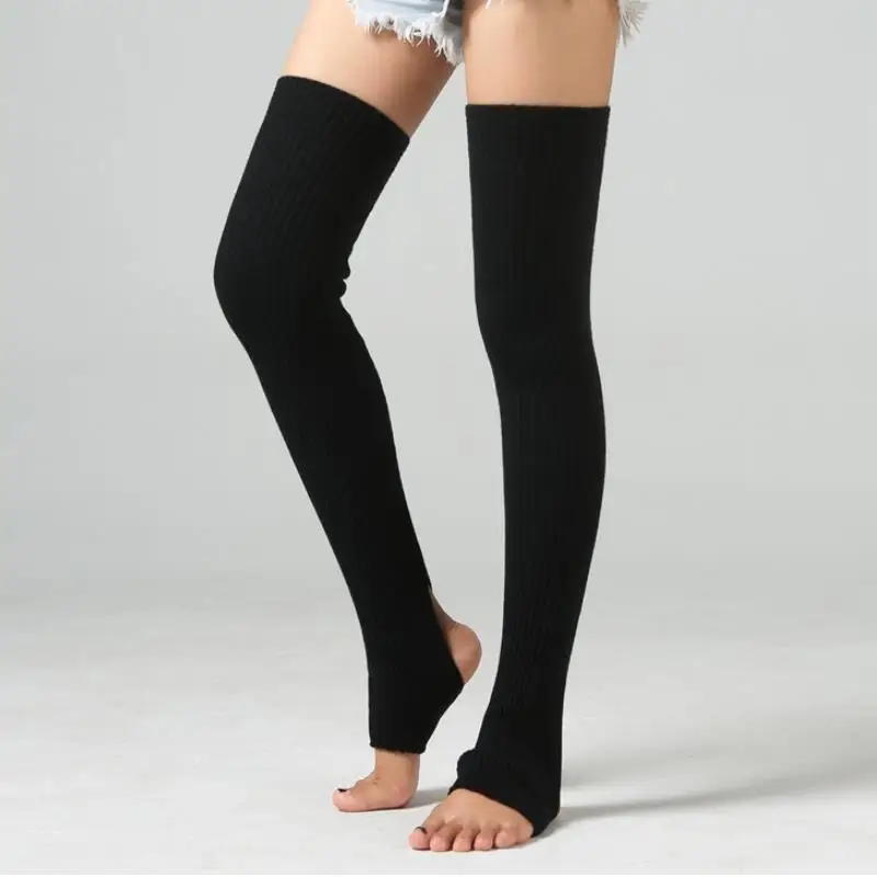 Гетры 2021 Модные женские длинные хлопковые носки 1 пара теплые гольфы для девочек