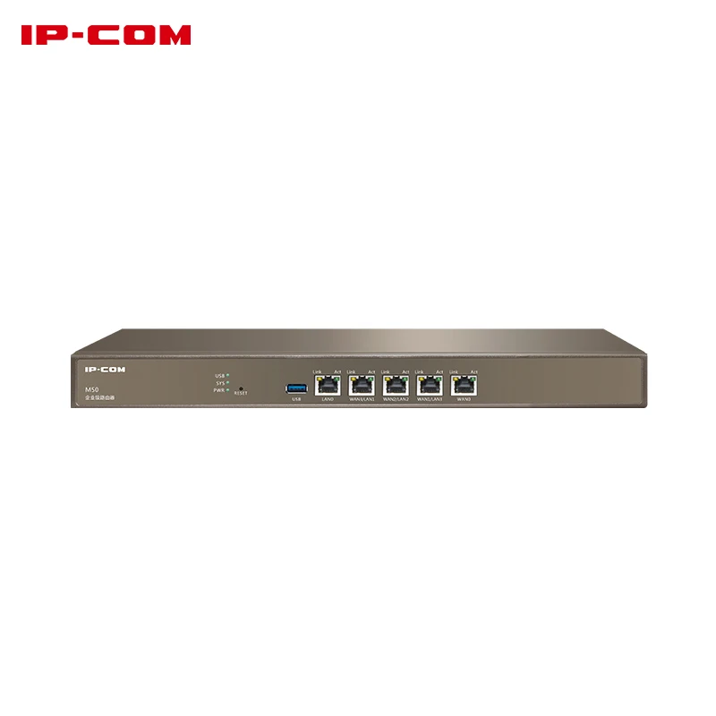 IP-COM M50 5 портов 10/100/1000 м авто-баланс Gigabyte корпоративный маршрутизатор управление AP