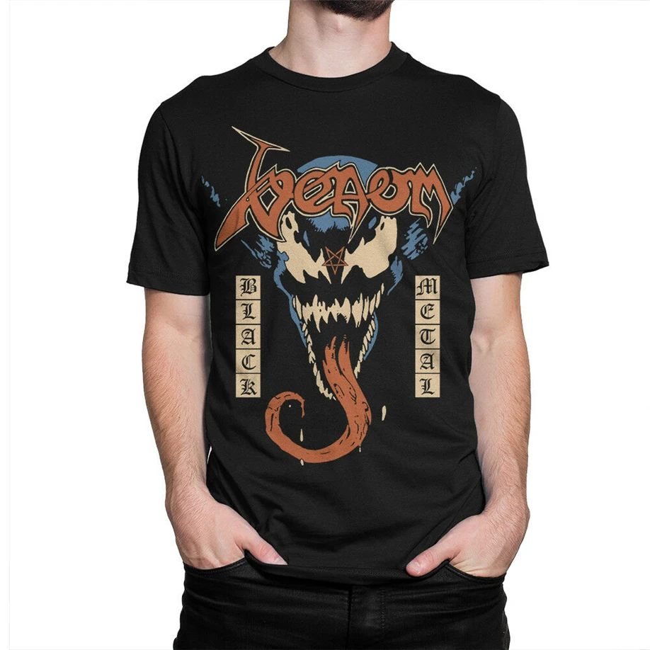 Venom Awesome черная металлическая футболка We Are Tee Мужская Женская толстовка всех