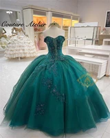 tulle ball gown quinceanera dresses formal prom graduation gowns lace up princess sweet 15 16 dress vestidos de 15 a%c3%b1os