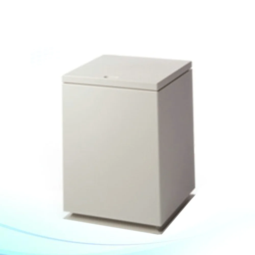 

Push Type Waste Bin Home Office Bathroom Trash Can Garbage Box Table Dustbin Sundries Bins (Black)