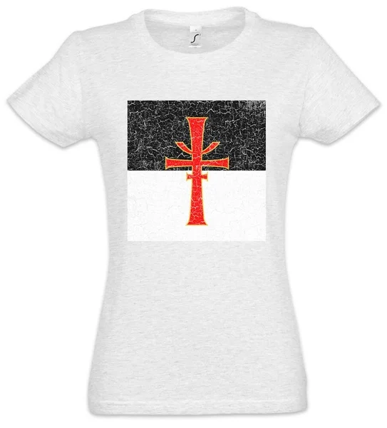 

The Cruciform Sword Women T-Shirt Indiana and the Last Jones Crusade Symbol Logo