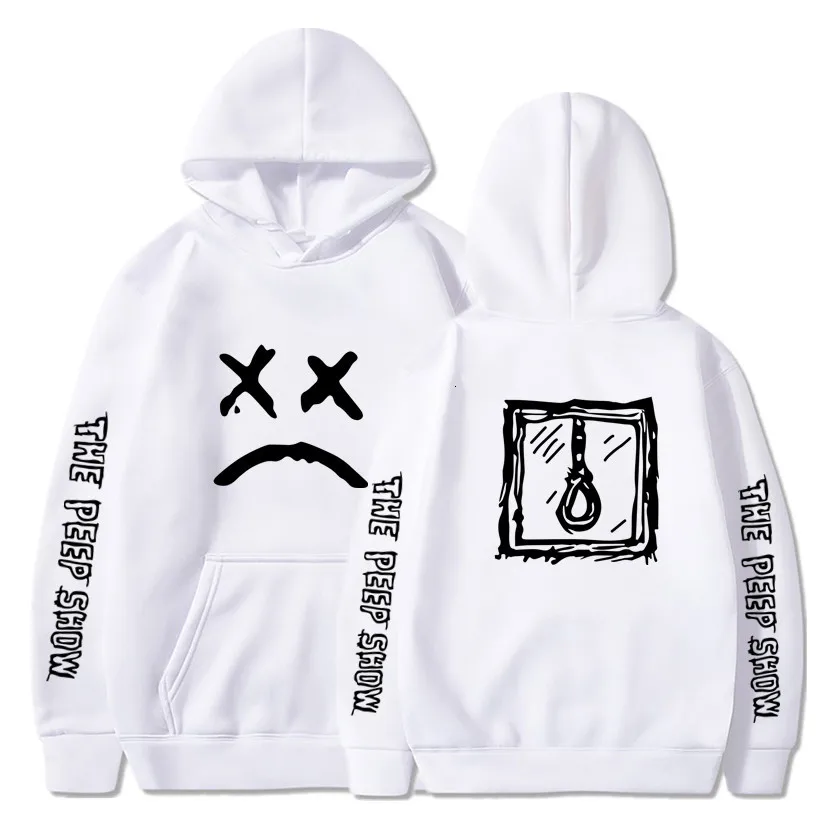 Мужские толстовки с капюшоном Lil пуловер и надписью Love lil. Peep S XXXL|Мужские свитшоты|