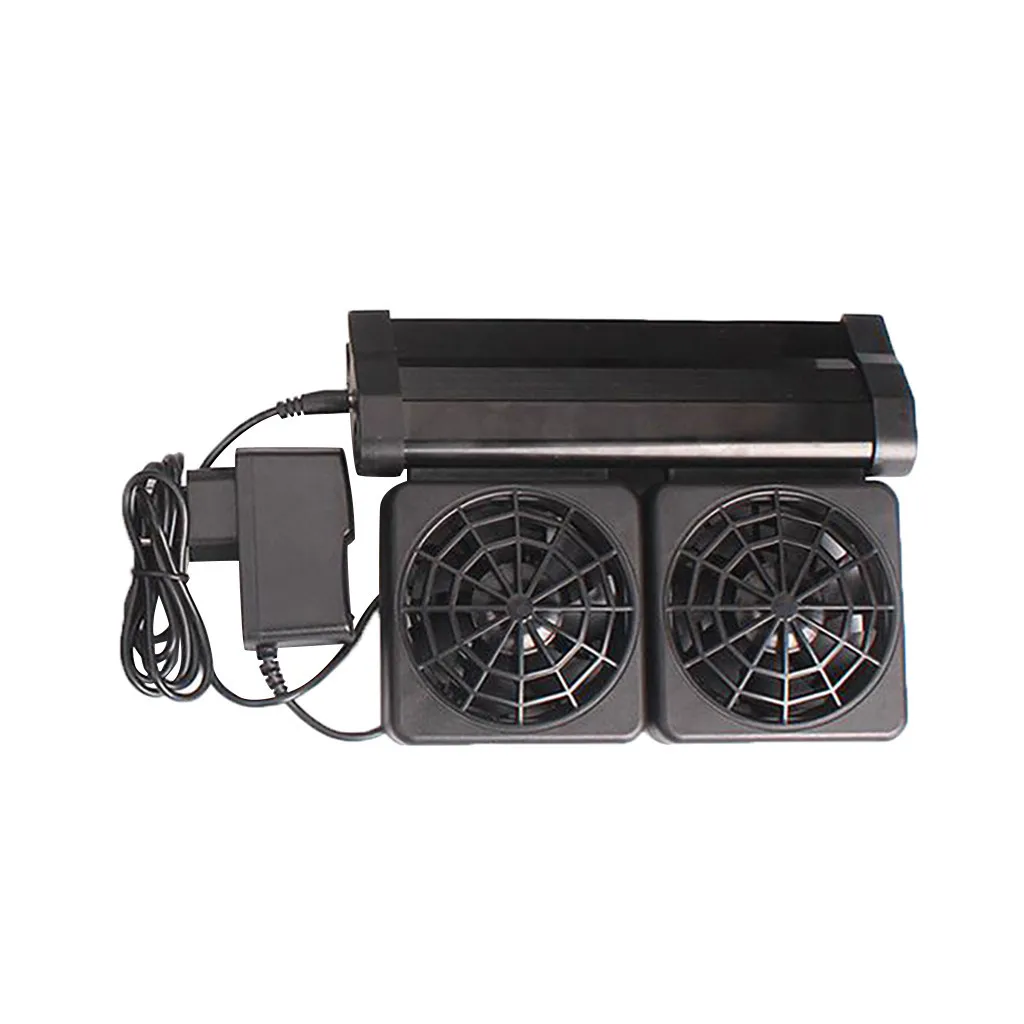 2 pcs Fans Aquarium Cooler Adjustable Wind Cooling Fan Water Chiller Cold Maker for Fish Tank Temperature Controller#s | Дом и сад