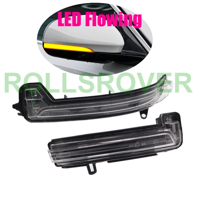 Светодиодный сигнальный светильник ROLLSROVER с боковым зеркалом для Jag uar XJ XJL XF XFL XE