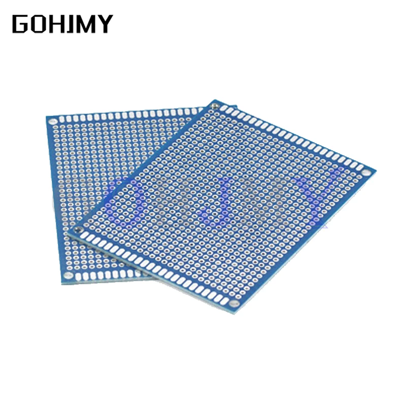 

2 шт. 7x9 см двухсторонний прототип печатной платы 7*9 см универсальная печатная плата для Arduino экспериментальная печатная плата медная плата