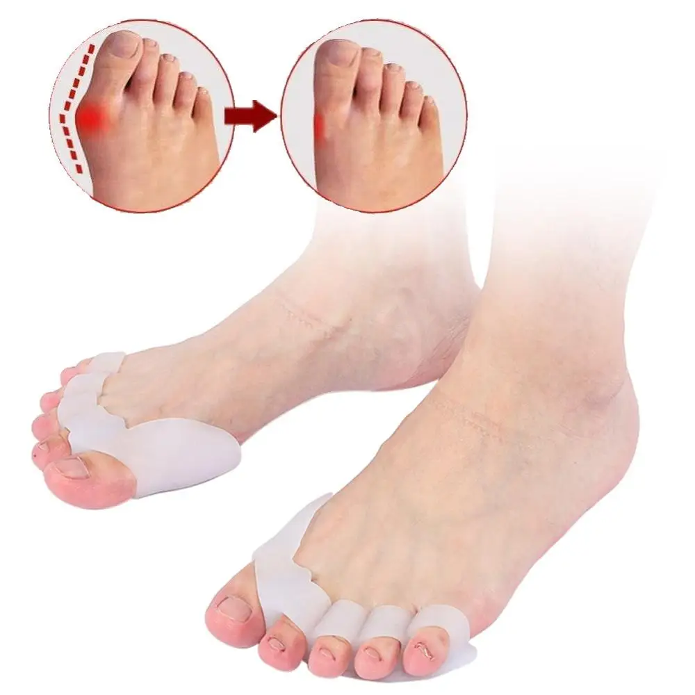 1 пара SEBS силиконовый разделитель для пальцев ног вальгусная деформация