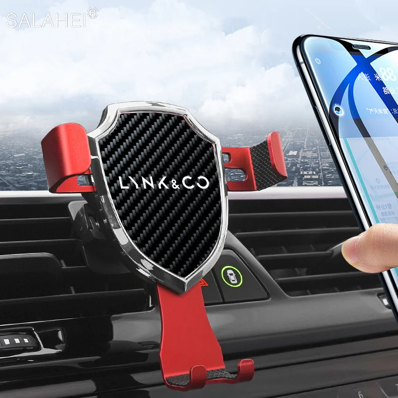 

Gravity Car Mobile Phone Holder Air Vent Clip Mount Cell Stand GPS Navigation For Lynk & Co 01 02 03 05 Car Interior Accessories