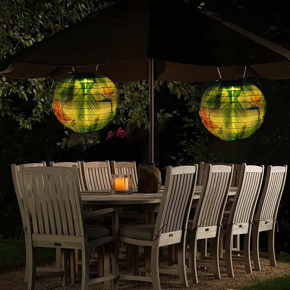 20 см Солнечный светодиодный Фонари открытый Водонепроницаемый Праздничные