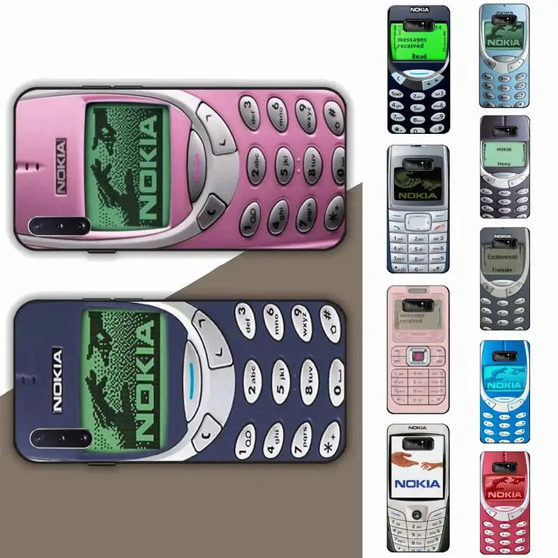 

Big Promotions Funny Retro Old Nostalgia Nokia Phone Case for Samsung Note 5 7 8 9 10 20 pro plus lite ultra A21 12 72