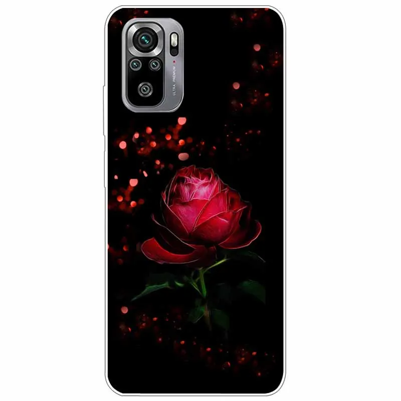

For Xiaomi Redmi Note 10 Pro Case Soft TPU Space Silicone Phone Cover for Redmi Note 10 Note10 5G / Note 10 Pro Max Case Slim