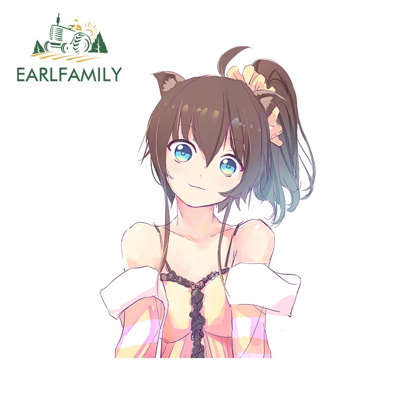

EARLFAMILY 13 см X 9,1 см для Natsuiro мацури автомобильные наклейки Водонепроницаемый наклейки на ветровое стекло прикуса царапин изготовленным на за...