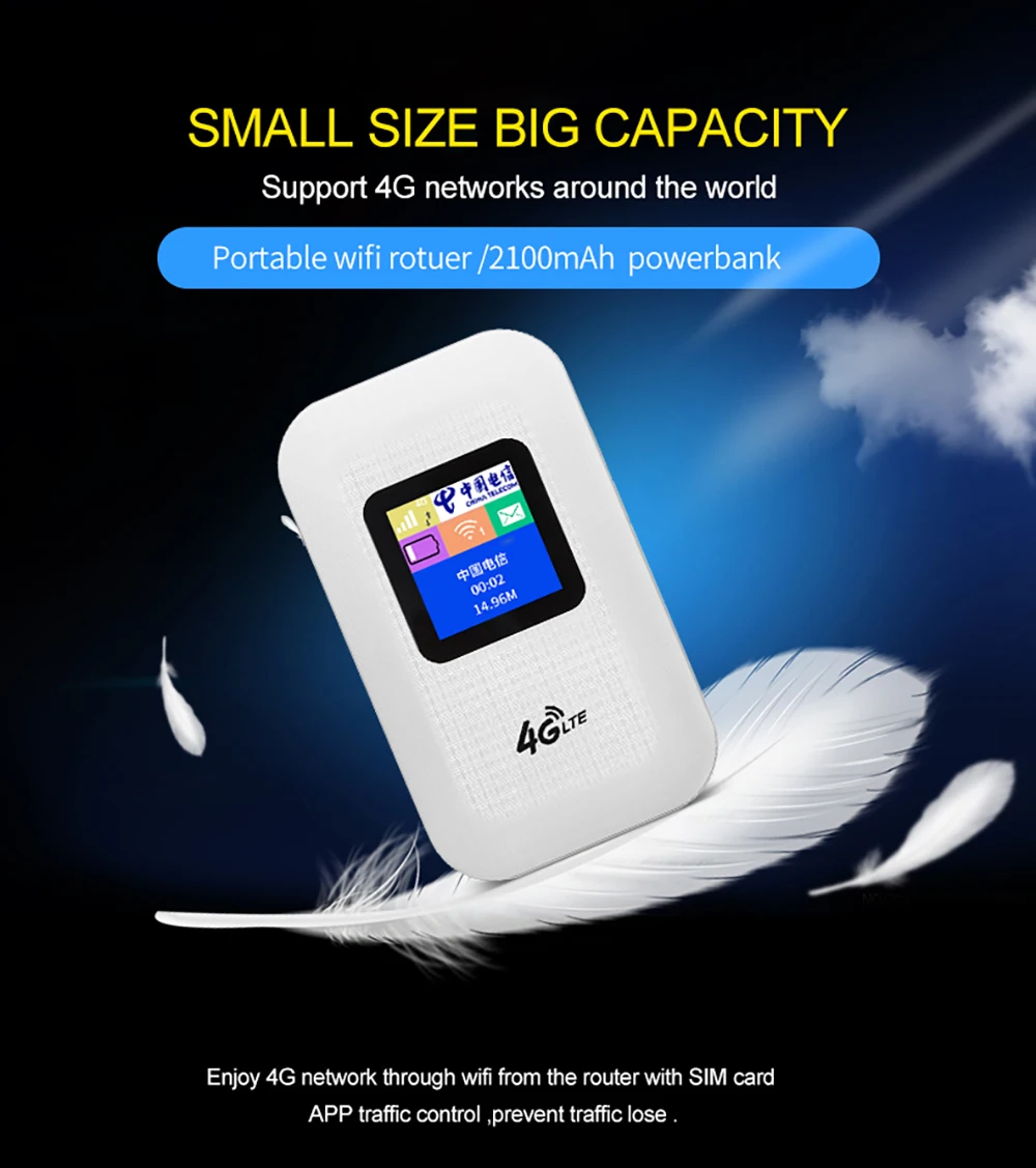 TOLKIEN 4G Wifi роутер мини роутер 3g 4G Lte Беспроводной Портативный Карманный wi fi Мобильная точка доступа автомобильный wi-fi роутер с sim-картой