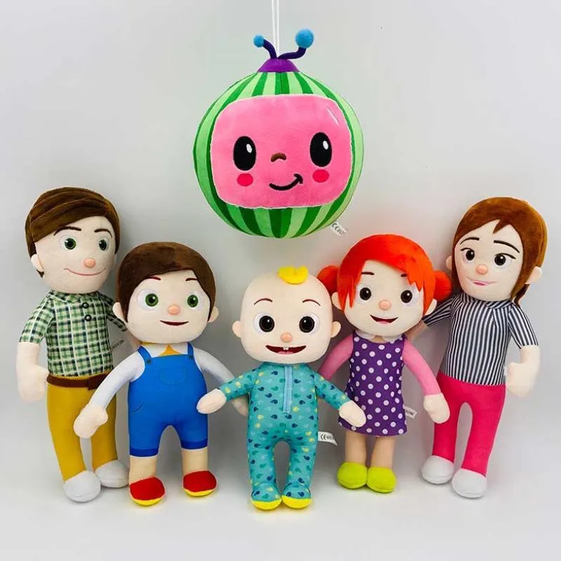 

Melon JJ Anime Plush Cocomelon Toys Kids Gift Cute Stuffed Toy Educational Plush Doll