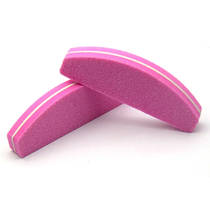 

10pcs/ pack 100/180 Grit Nail Files Washable Double-Side Emery Board Nail Buffering Files Salon Manicure Tools Nail Buffer Hot