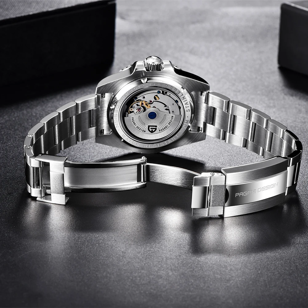 

PAGANI DESIGN GMT Mechanical Watches Sapphire Glass 40MM Ceramic 100m Waterproof Classic Fashion Luxury Automatic Watch