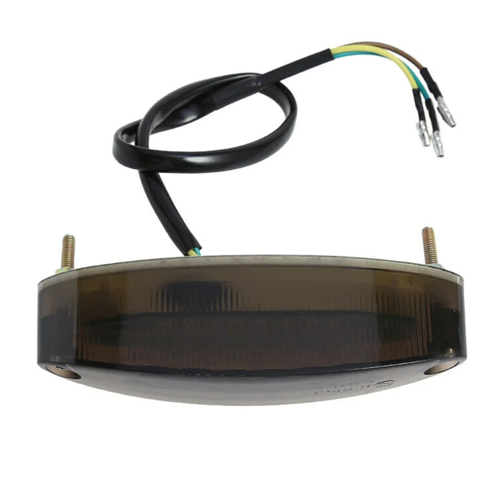 12V прочный тормозной светодиодный задний фонарь для мотоцикла универсальный