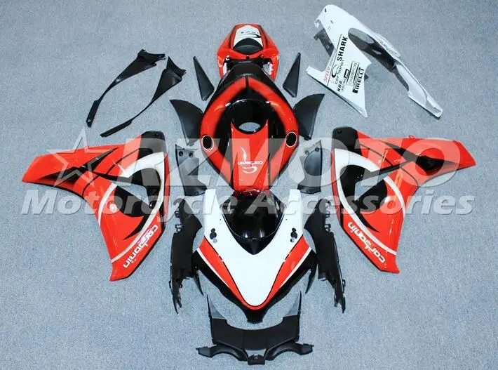 

New ABS Complete Motorcycle Fairings Kit Fit for HONDA CBR1000RR 2008 2009 2010 2011 CBR1000 08 09 10 11 Custom Free black red