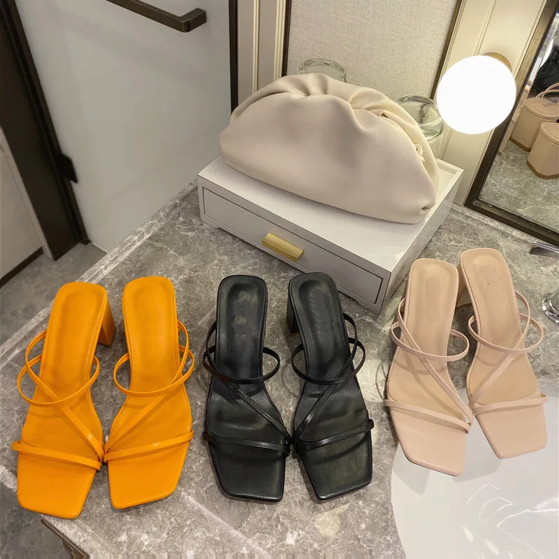 

2021 женские летние туфли-лодочки; Новые пикантные сандалии-гладиаторы; Женские босоножки на тонком высоком каблуке; Женские туфли-лодочки с ремешком на щиколотке; Размера плюс