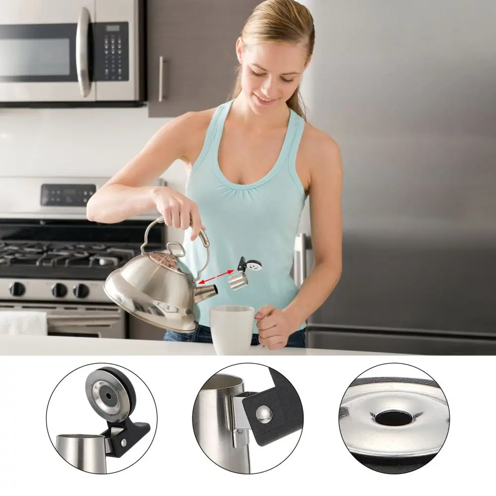 

2Pcs Whistling Kettle Flute Water Boiler Alarm System Water Boiling Alarm
