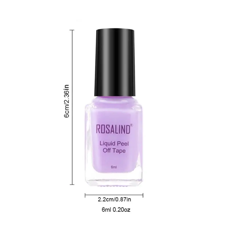 

6ML Anti-overflow Glue Nail Edge Protection Gel Nail Latex Peel Off Liquid Tape
