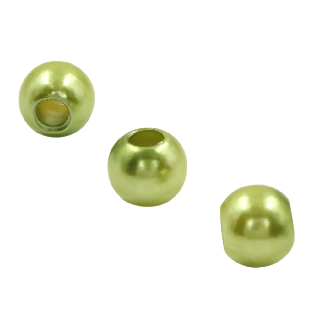 Оптовая торговля 50 шт в наборе светильник зеленые акриловые блестящие бусины