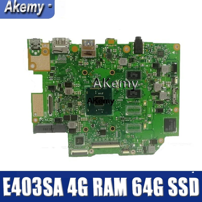 Материнская плата Amazoon E403SA для For Asus E403S 100% протестированная оригинальная N3700 4