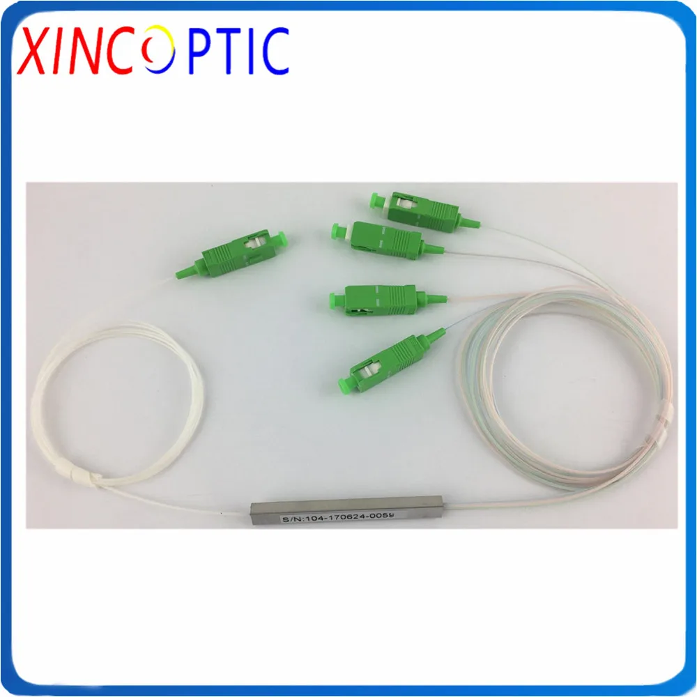 PLC ОПТИЧЕСКИЙ СПЛИТТЕР SC APC 1X8 FTTH волоконно-оптический разветвитель оптический FBT