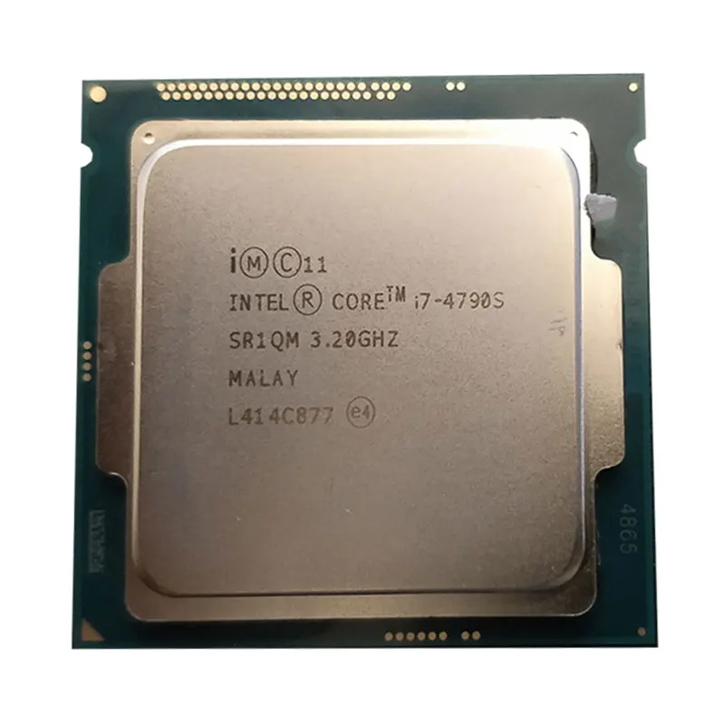 

Pulled I7-4790S CPU 3.2G 8M 4 Core 8 Thread LGA1150 Processor