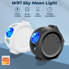 DC 5V 7,5 W Tuya WiFi смарт-проектор звездного неба приложение Smart Life сроки проектор умный дом со звездным небом ночным пейзажем светильник для Alexa Google Home