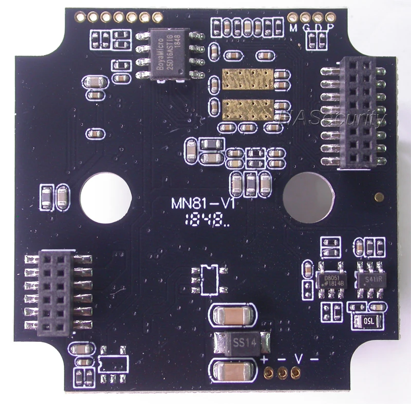 AHD 8.0MP @ 15FPS 3840x2160 1/1.8 "OmniVision OS08A10 CMOS + NVP2481 модуль камеры видеонаблюдения PCB OSD